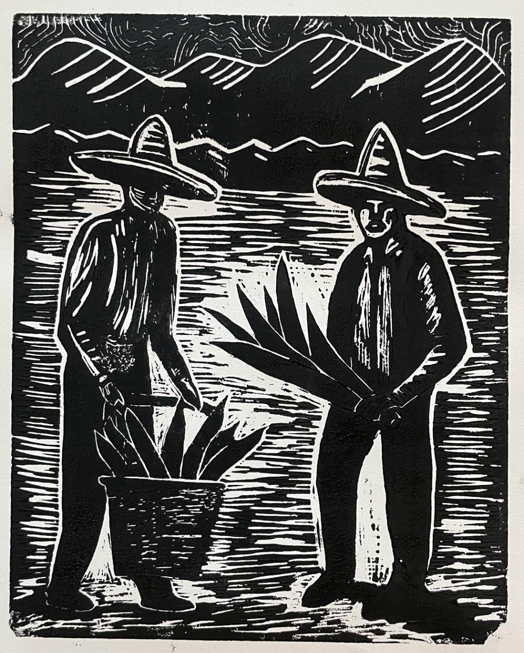 Jornaleros en el Campo